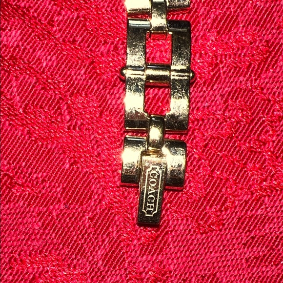 Coach Gold Rectangular Watch - Picture 9 of 11